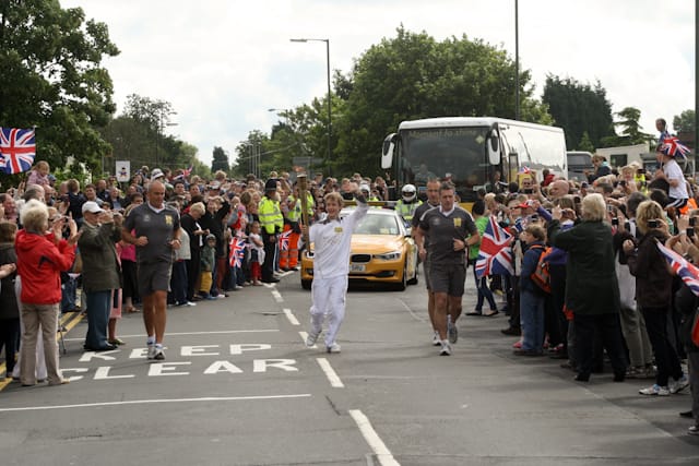 Olympic Torch Relay Day 2012-60