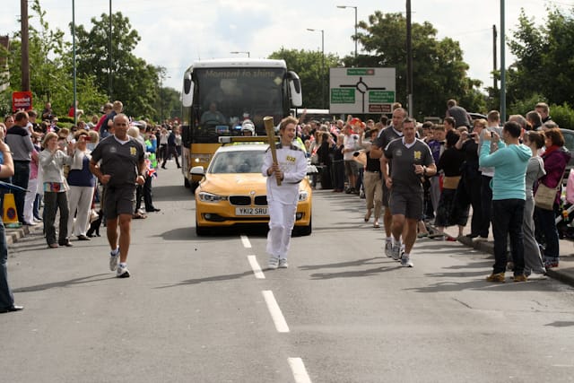 Olympic Torch Relay Day 2012-62