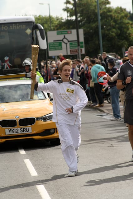 Olympic Torch Relay Day 2012-64
