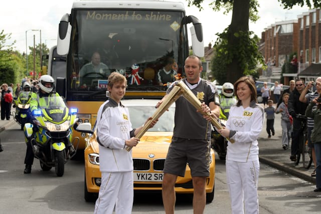 Olympic Torch Relay Day 2012-66