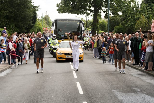 Olympic Torch Relay Day 2012-72