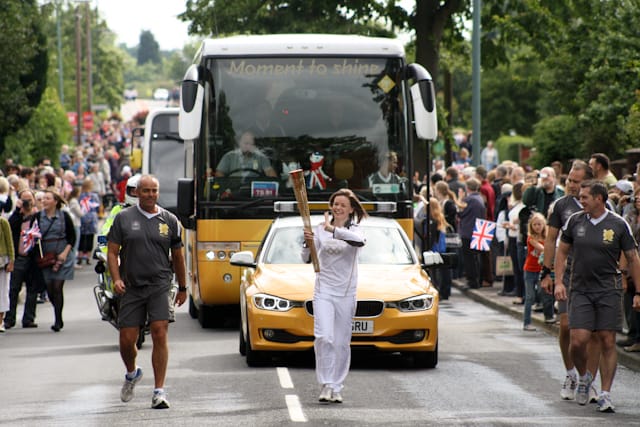 Olympic Torch Relay Day 2012-73