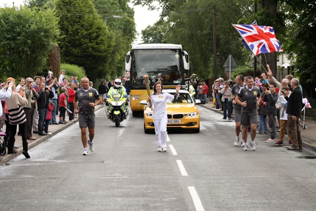Olympic Torch Relay Day 2012-74