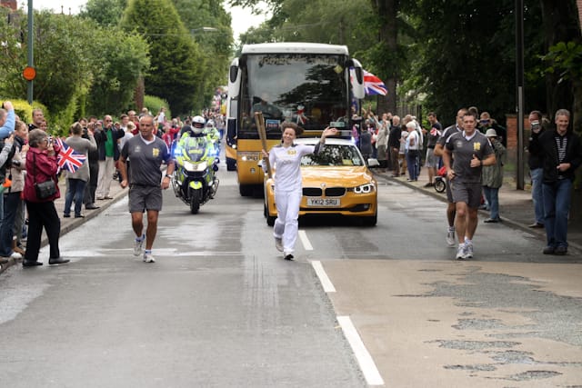 Olympic Torch Relay Day 2012-76