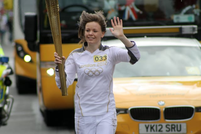Olympic Torch Relay Day 2012-77