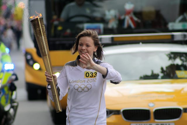 Olympic Torch Relay Day 2012-78