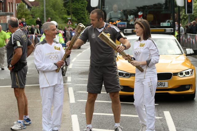 Olympic Torch Relay Day 2012-79