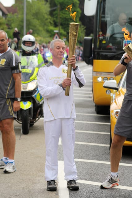 Olympic Torch Relay Day 2012-82