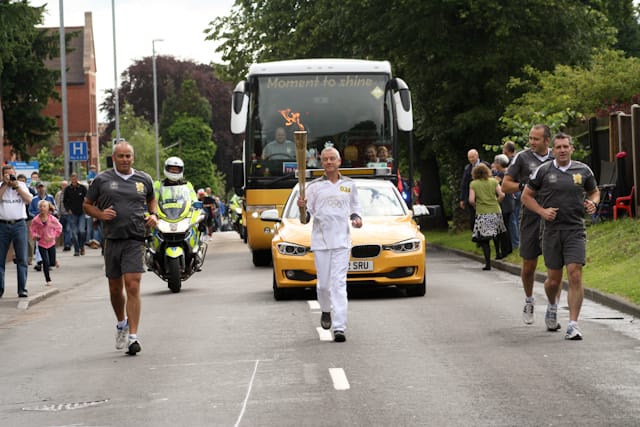 Olympic Torch Relay Day 2012-85