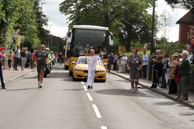 Olympic Torch Relay Day 2012-87