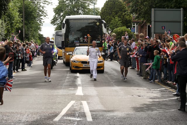 Olympic Torch Relay Day 2012-88