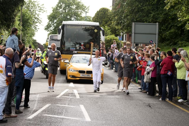 Olympic Torch Relay Day 2012-89