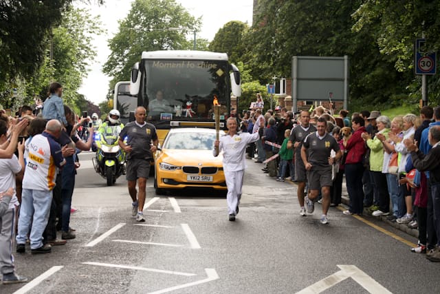 Olympic Torch Relay Day 2012-90