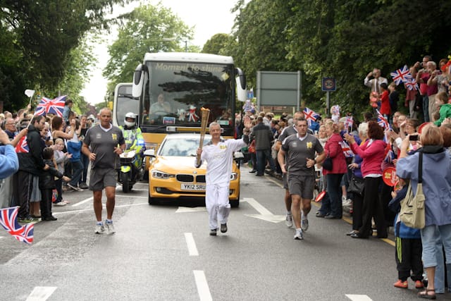 Olympic Torch Relay Day 2012-92