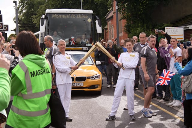 Olympic Torch Relay Day 2012-93