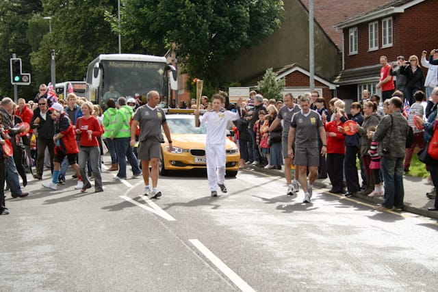 Olympic Torch Relay Day 2012-94