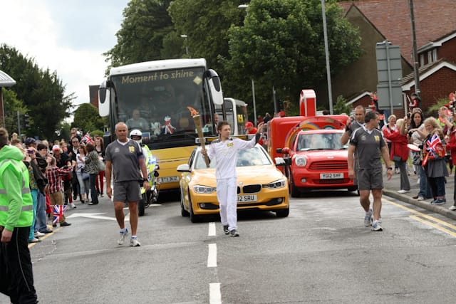 Olympic Torch Relay Day 2012-95