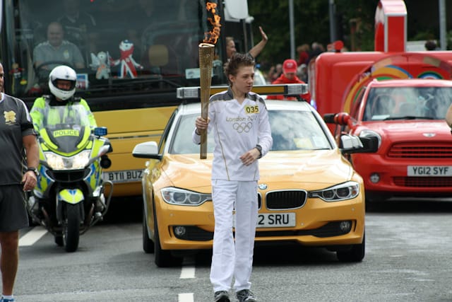 Olympic Torch Relay Day 2012-96