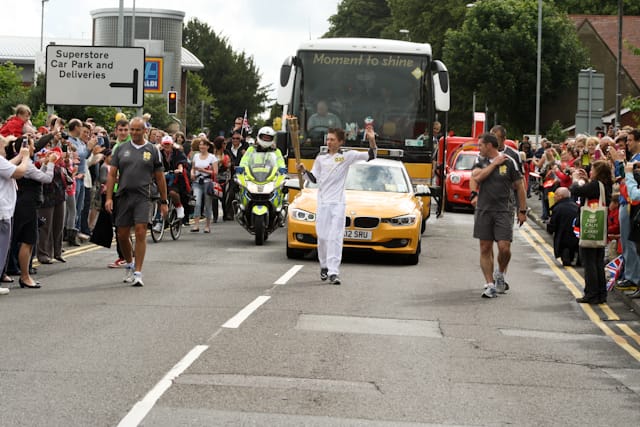Olympic Torch Relay Day 2012-99