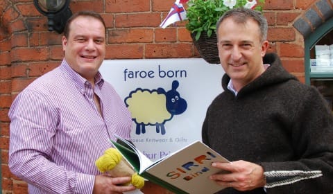 Ian Bourne from Faroe Born with Julian Fisher from Townhouse Communications Ian Bourne from Faroe Born with Julian Fisher from Townhouse Communications