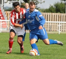Chris Slater on the ball. Pic: Dave Birt Chris Slater on the ball. Pic: Dave Birt