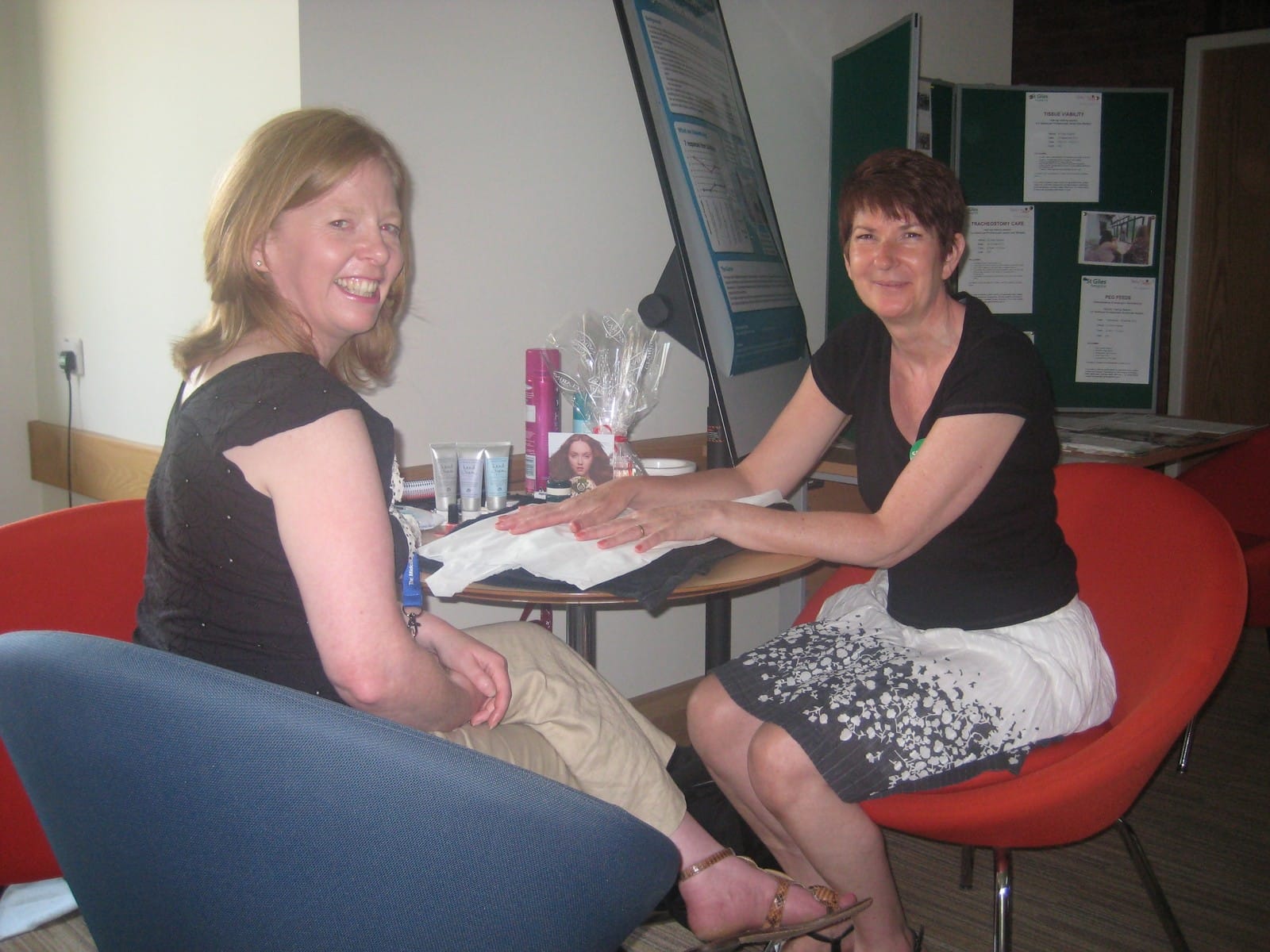 Midcounties Co-op staff at St Giles Hospice
