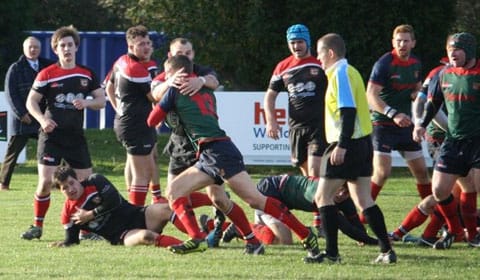Action from Lichfield v Hereford