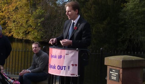 Matthew Ellis at Speakers' Corner