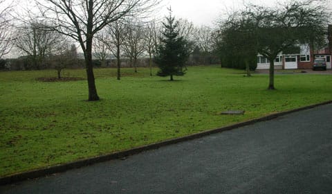 The land at Wordsworth Close