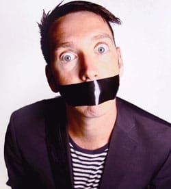 The Boy With Tape on His Face