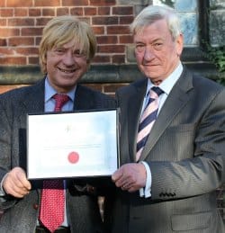 Michael Fabricant MP and Cllr Christopher Spruce