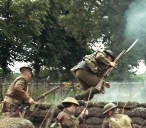 The_Coltman_Trench_-_Reenactment_Display A re-enactment at the Coltman Trench system at the Staffordshire Regimental Museum. Pic: WarMagician