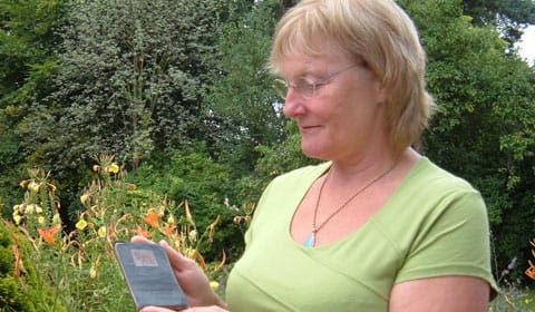polly3 Polly Dixon with her father's secret diary