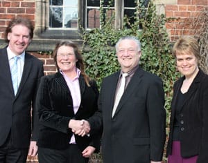 Richard-King,-Deborah-Baker,-Phil-Goscombe,-Helen-Spearey-2 Richard King (Lichfield District Council), Deborah Baker (Business and Economic Partnership for Lichfield and Tamworth), Phil Goscombe (Business Development Service Ltd) and Helen Spearey (Lichfield District Council)