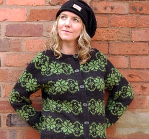 One of the distinctive Faroe Born jumpers