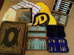The items seized in Stafford