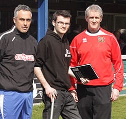 Craig Harris, Stephen Sutton and Ian Whitehorne
