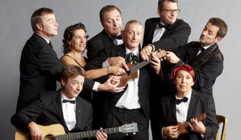 The Ukulele Orchestra of Great Britain. Pic: Paul Campbell