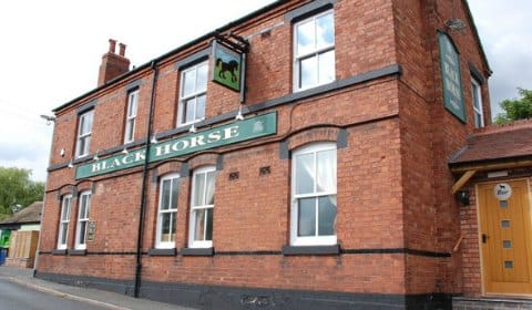 The Black Horse. Pic: Mick Malpass