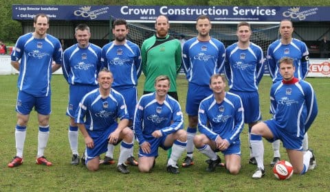 The Chasetown Bluebirds team. Pic: Dave Birt