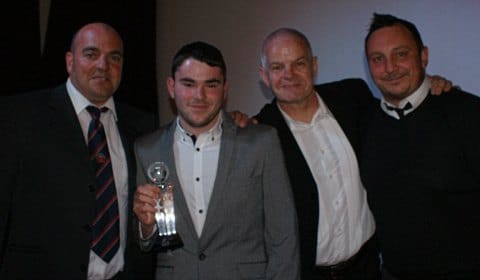 Jordan Hunt is named young player of the season