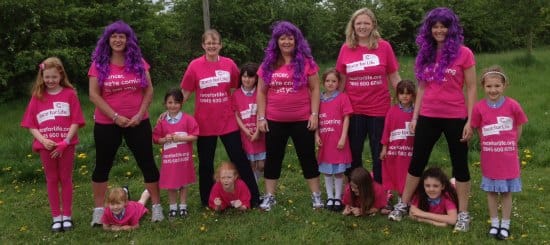 Grace Williams, Kathryn Webb, Kate Young, Katie Joyce, Eleanor Young, Kirsty Davies, Anisha Reeves, Fiona Archer, Holly Reeves, Natalie Cox and Aylah Milliagan