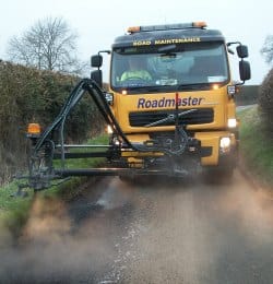 The Roadmaster in action