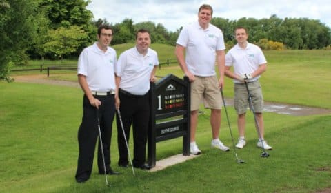 Neal Coope, Glynn Taylor, Robert Clarke and Dave Rowbottom