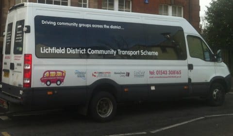 A community transport vehicle