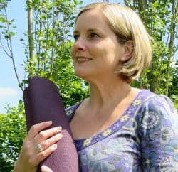 Yoga instructor Emma Matthews