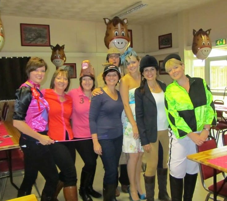 Lichfield Ladies Circle members at their race night