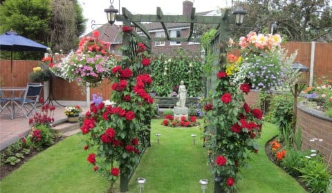 Trevor and Pat Tuffnell's garden