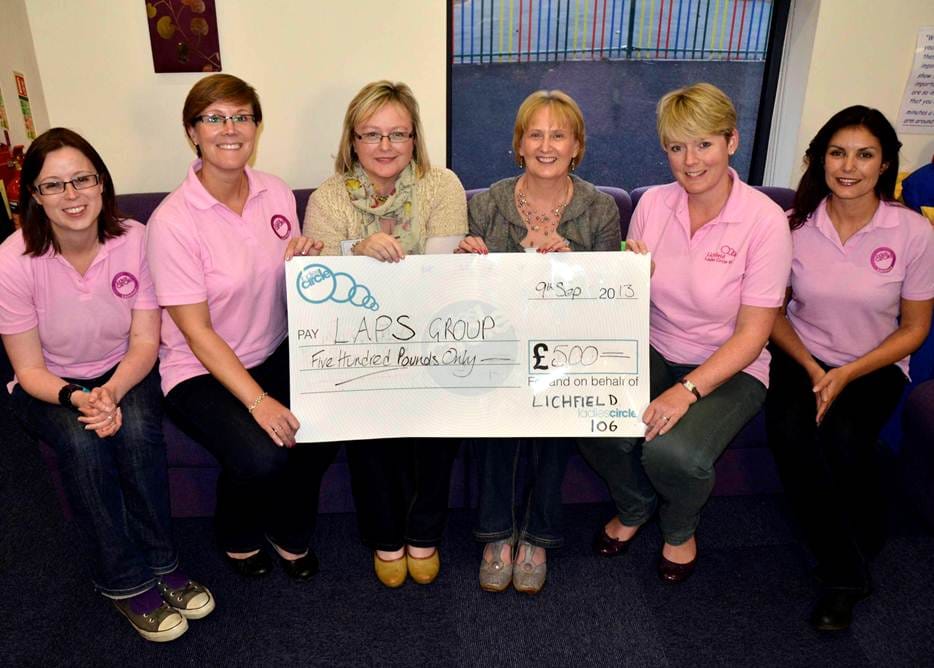 Kirsty Churchill, Clare Ellett, Lana Grant, Helen Hartshorn, Helen Macdonald and Vanessa Young