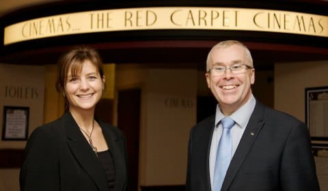 Kate Silverwood with Richard Grosvenor from GBSLEP